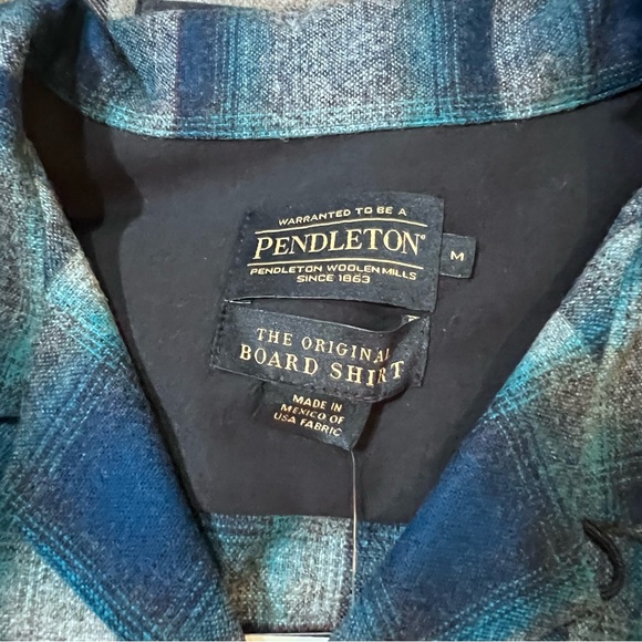 Pendleton THE ORIGINAL BOARD SHIRT 100% Virgin Wool - Picture 4 of 16